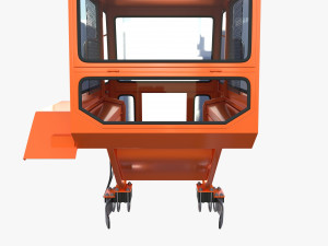 Tractor Cabin 3D 모델