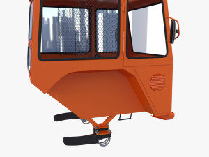 Tractor Cabin 3D 모델