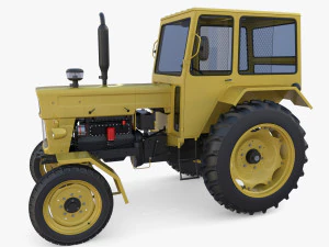 Generic Tractor v1 3D Model