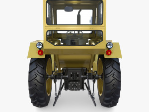 Generic Tractor v1 3D 모델