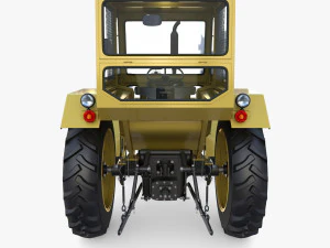 Generic Tractor v1 3D Model