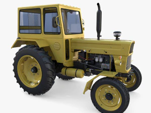 Generic Tractor v1 3D Model
