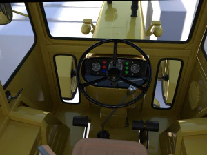 Generic Tractor v1 3D Model