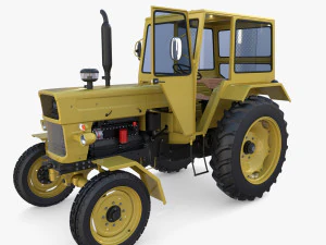 Generic Tractor v1 3D Model