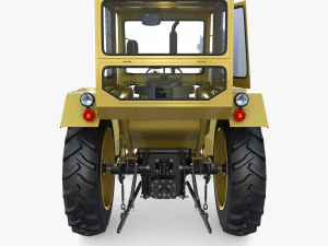 Generic Tractor v1 3D Model
