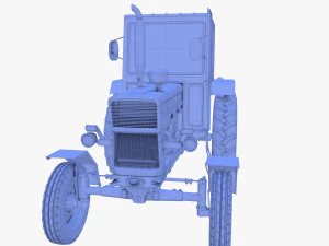 Generic Tractor v1 3D Model