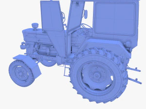 Generic Tractor v1 3D Model