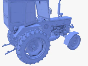 Generic Tractor v1 3D Model