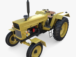 Generic Tractor v2 3D 모델