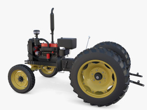 Generic Tractor v2 3D-Modell