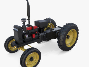 Generic Tractor v2 3D-Modell