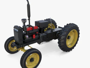 Trattore generico v2 Modello 3D