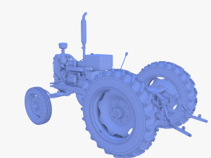 Generic Tractor v2 3D-Modell
