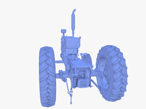 Generic Tractor v2 3D-Modell