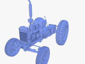 Generic Tractor v2 3D-Modell