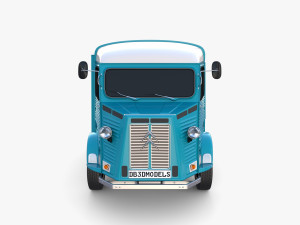 Citroen HY Blue 3D Model