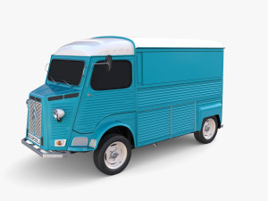 Citroen HY Blue 3D Model