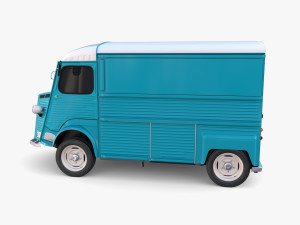 Citroen HY Blue 3D Model