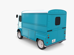 Citroen HY Blue 3D Model