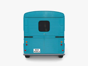 Citroen HY Blue 3D Model