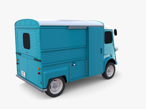 Citroen HY Blue 3D Model