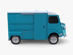 Citroen HY Blue 3D Model