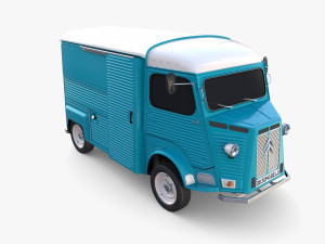 Citroen HY Blue 3D Model