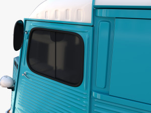 Citroen HY Blue 3D Model