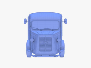 Citroen HY Blue 3D Model