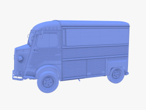 Citroen HY Blue 3D Model