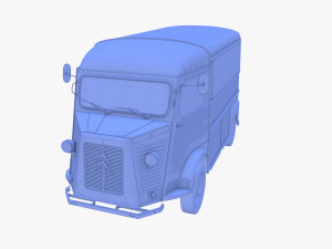 Citroen HY Blue 3D Model