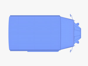 Citroen HY Blue 3D Model