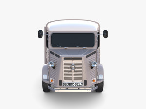 Citroen HY Gray 3Dモデル