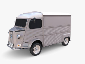 Citroen HY Gray 3Dモデル