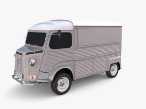 Citroen HY Gray 3D Model