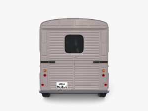 Citroen HY Gray 3Dモデル
