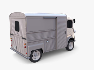 Citroen HY Gray 3Dモデル