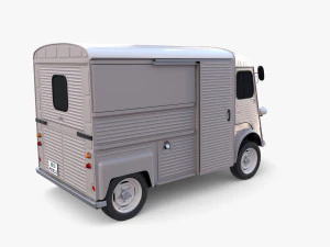 Citroen HY Gray 3D Model