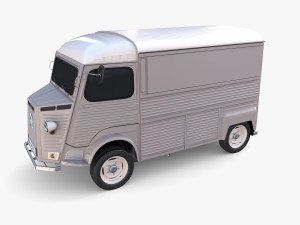 Citroen HY Gray 3Dモデル