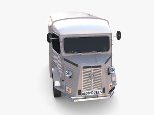 Citroen HY Gray 3D Model