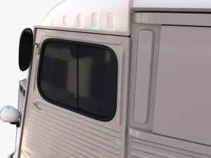 Citroen HY Gray 3D Model