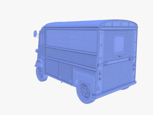 Citroen HY Gray 3Dモデル