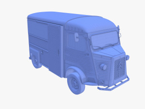 Citroen HY Gray 3Dモデル