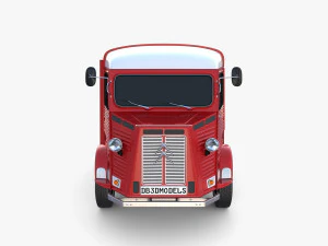 Citroen HY Red 3D Model