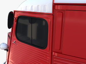 Citroen HY Red 3D 모델