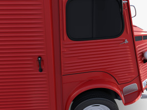 Citroen HY Red 3D 모델
