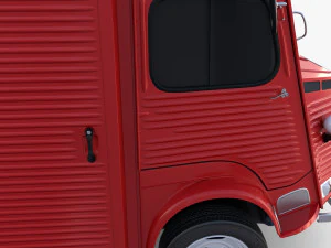 Citroen HY Red 3D Model