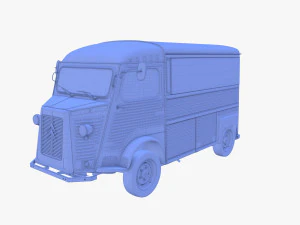 Citroen HY Red 3D Model