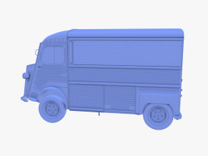 Citroen HY Red 3D 모델