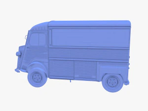 Citroen HY Red 3D Model
